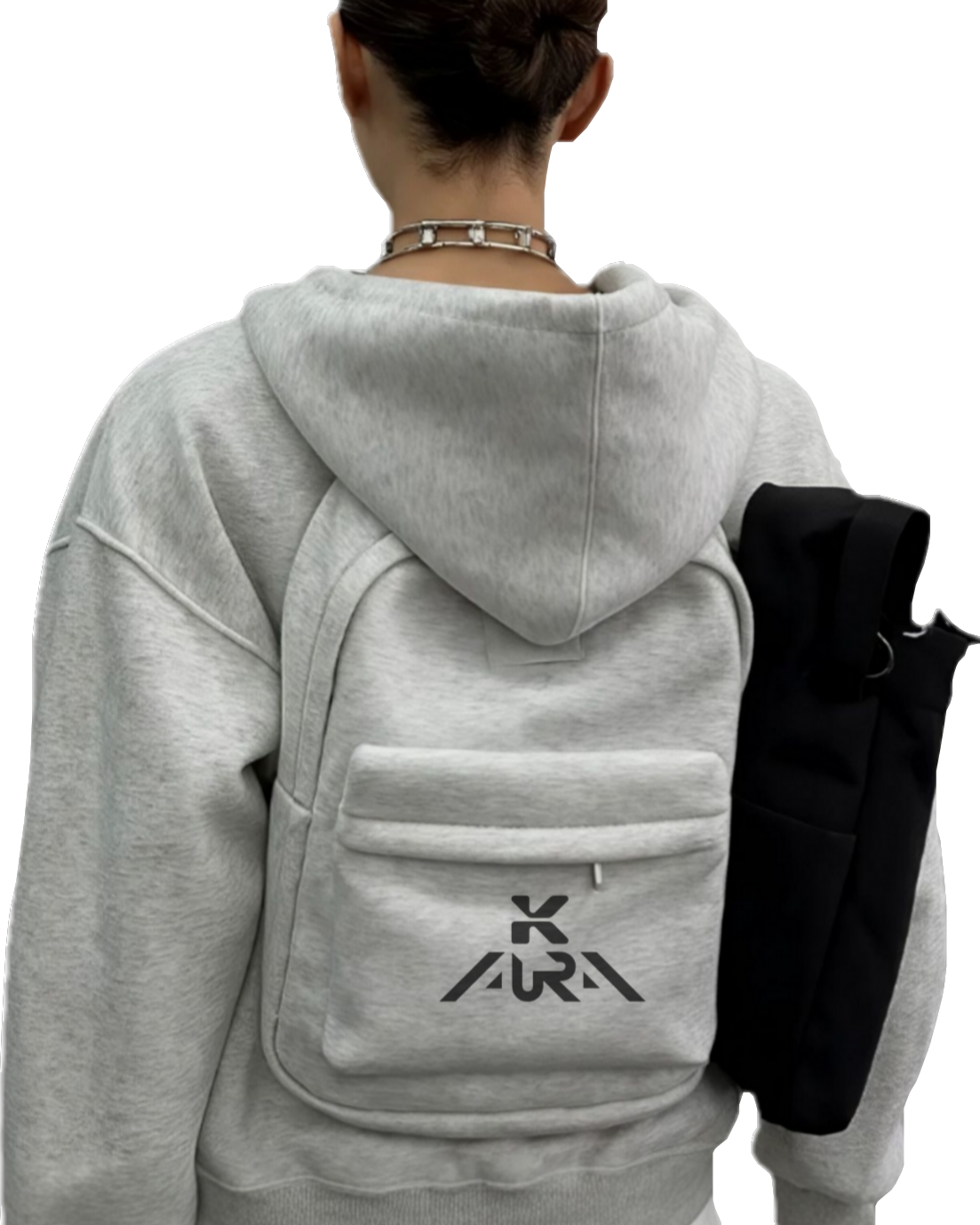 AURA K Backpack Hoodie